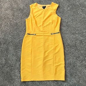 Pretty! Enfocus dress size 12.  Golden Yellow.